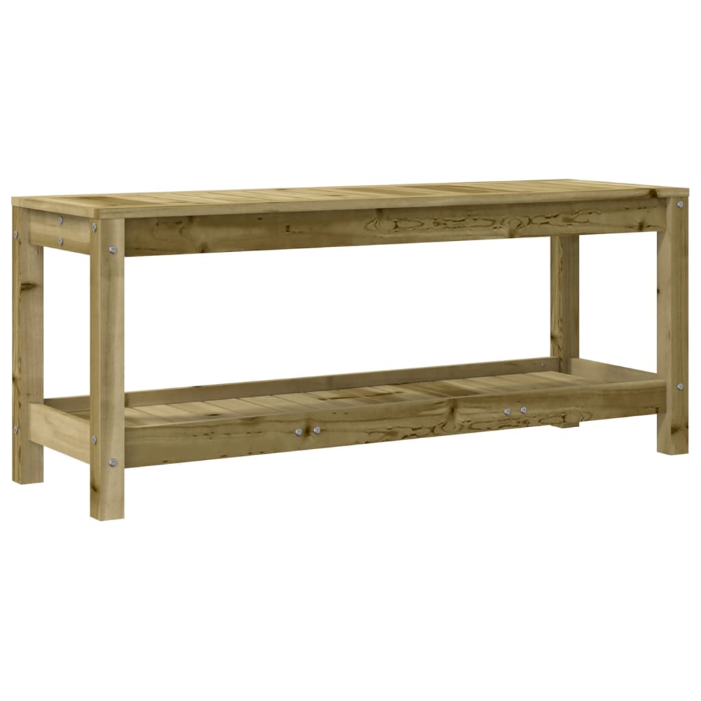 vidaXL Gartenbank 108x35x45 cm Imprägniertes Kiefernholz