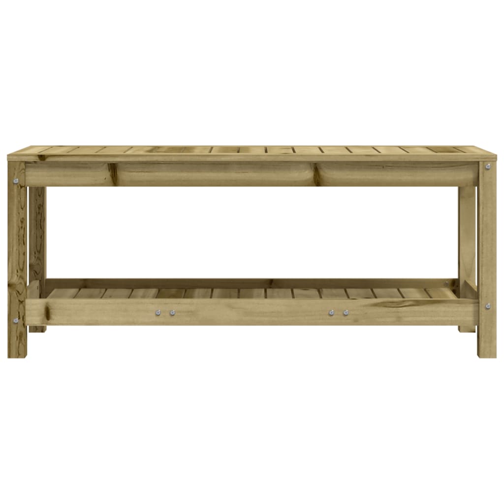 vidaXL Gartenbank 108x35x45 cm Imprägniertes Kiefernholz