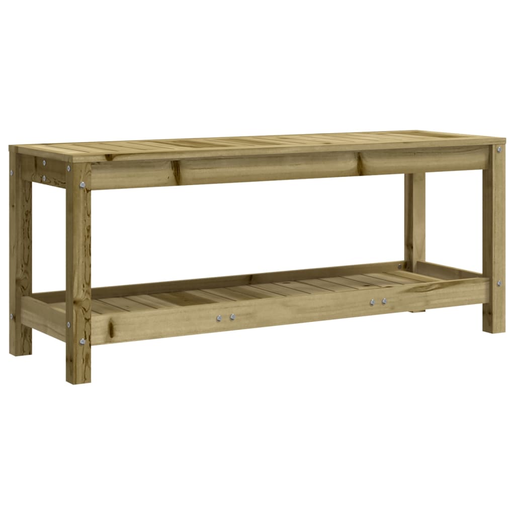 vidaXL Gartenbank 108x35x45 cm Imprägniertes Kiefernholz