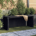 vidaXL Gartenbank Ausziehbar 212,5x40,5x45 cm Massivholz Kiefer