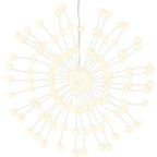 vidaXL Weihnachtsbeleuchtung Feuerwerk 140 LEDs Warmweiß 17 cm