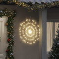 vidaXL Weihnachtsbeleuchtung Feuerwerk 140 LEDs Warmweiß 17 cm