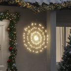 vidaXL Weihnachtsbeleuchtungen Feuerwerk 4 Stk. 140 LEDs Warmweiß 17cm