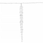 vidaXL Weihnachts-Eiszapfen-Licht 100 LEDs Warmweiß 10 m Acryl PVC