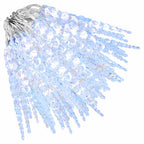 vidaXL Weihnachts-Eiszapfen-Licht 200 LEDs Kaltweiß 20 m Acryl PVC