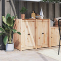 vidaXL Outdoor-Küchenschrank MEPPEL  Massivholz Kiefer
