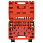 vidaXL Kühlsystemtester Set Rot 36x27x9 cm