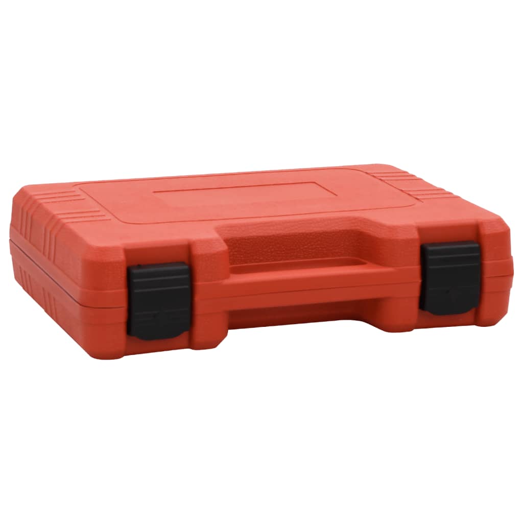 vidaXL Kühlsystemtester Set Rot 36x27x9 cm