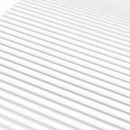 vidaXL Schaumstoffmatratze Weiß 80x200 cm Härtegrad H2 H3