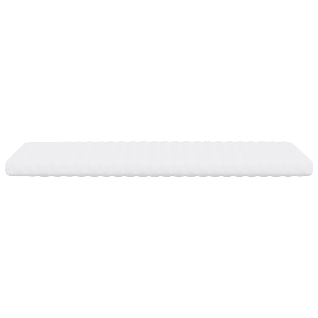 vidaXL Schaumstoffmatratze Weiß 80x200 cm 7-Zonen Härtegrad 20 ILD