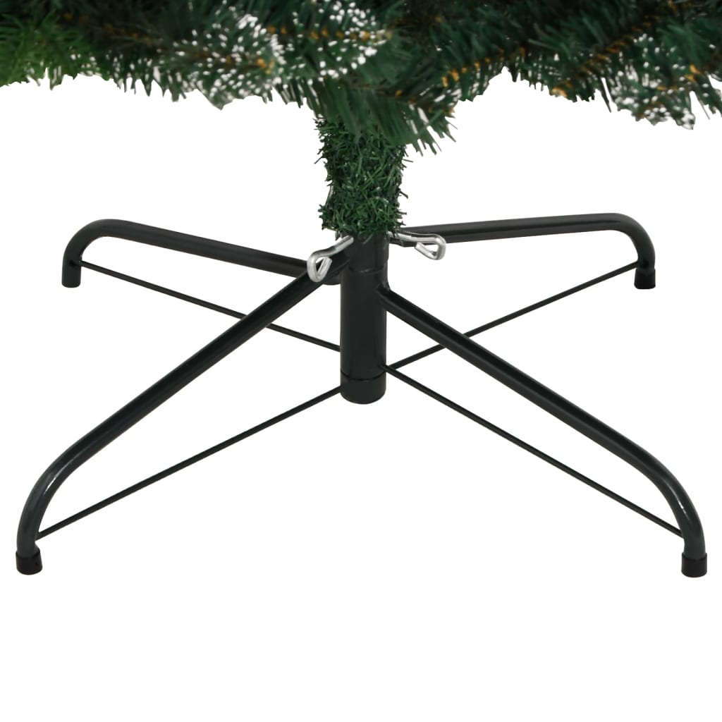 vidaXL Künstlicher Weihnachtsbaum Klappbar mit Roten Beeren 120 cm