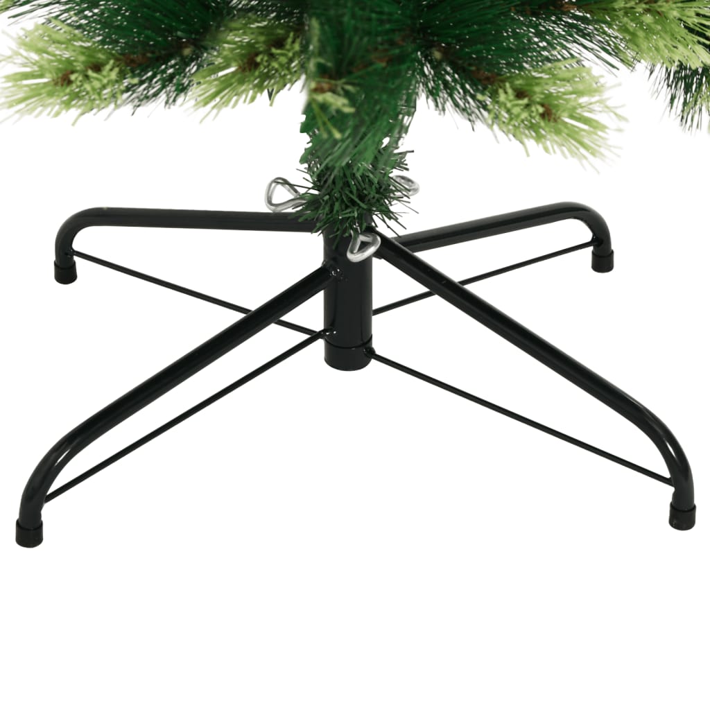 vidaXL Künstlicher Weihnachtsbaum Klappbar mit Ständer 150 cm
