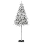 vidaXL Künstlicher Weihnachtsbaum Beschneit 210 cm