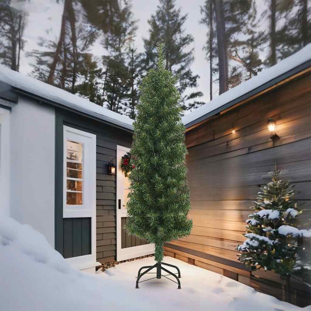 vidaXL Weihnachtsbaum Schlank mit Ständer 270 cm PVC