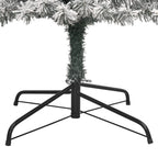 vidaXL Weihnachtsbaum Schlank mit Ständer Beschneit 270 cm PVC