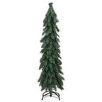 vidaXL Künstlicher Weihnachtsbaum mit Beleuchtung 80 LEDs 150 cm