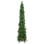 vidaXL Künstlicher Weihnachtsbaum mit Beleuchtung 100 LEDs 180 cm