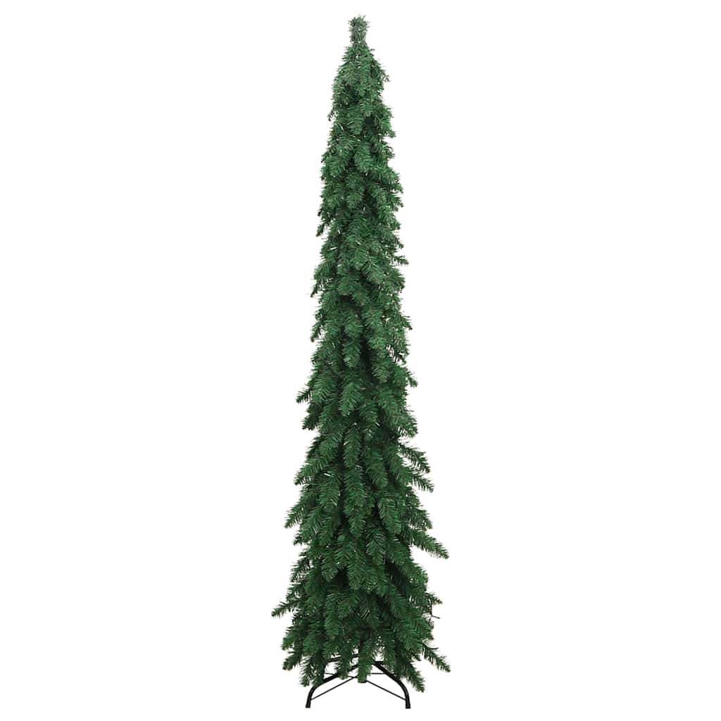 vidaXL Künstlicher Weihnachtsbaum mit Beleuchtung 130 LEDs 210 cm