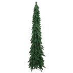 vidaXL Künstlicher Weihnachtsbaum mit Beleuchtung 130 LEDs 210 cm