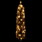 vidaXL Künstlicher Weihnachtsbaum Beleuchtung & Schnee 30 LEDs 60 cm