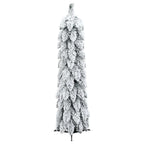 vidaXL Künstlicher Weihnachtsbaum Beleuchtung & Schnee 30 LEDs 60 cm