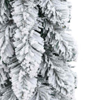 vidaXL Künstlicher Weihnachtsbaum Beleuchtung & Schnee 30 LEDs 60 cm