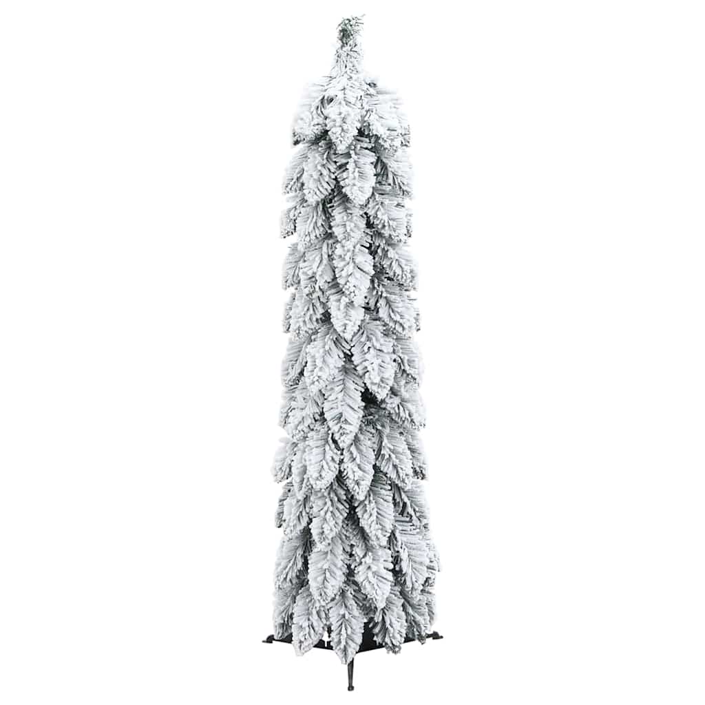 vidaXL Künstlicher Weihnachtsbaum Beleuchtung & Schnee 45 LEDs 90 cm