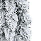 vidaXL Künstlicher Weihnachtsbaum Beleuchtung & Schnee 45 LEDs 90 cm