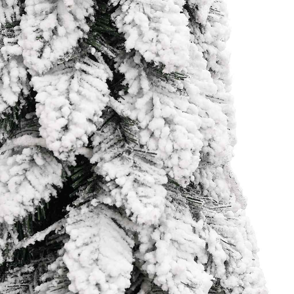 vidaXL Künstlicher Weihnachtsbaum Beleuchtung & Schnee 60 LEDs 120 cm