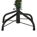 vidaXL Künstlicher Weihnachtsbaum Klappbar mit Zapfen 120 cm