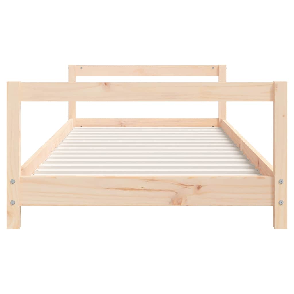vidaXL Kinderbett 80x200 cm Massivholz Kiefer