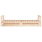 vidaXL Kinderbett mit Schubladen 80x200 cm Massivholz Kiefer
