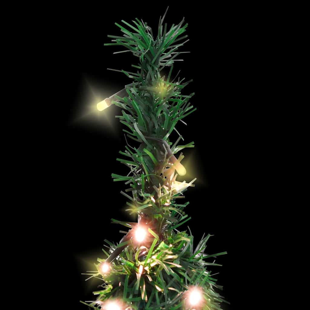 vidaXL Pop-Up-Weihnachtsbaum Künstlich 50 LEDs Grün 120 cm