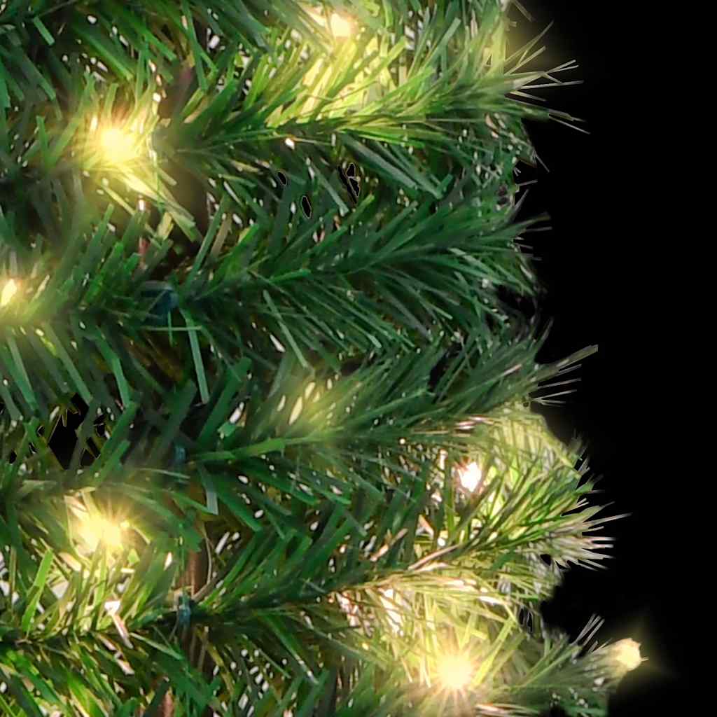 vidaXL Pop-Up-Weihnachtsbaum Künstlich 50 LEDs Grün 120 cm
