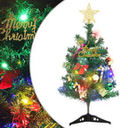vidaXL Künstlicher Mini-Weihnachtsbaum mit Beleuchtung 20 LEDs 45 cm