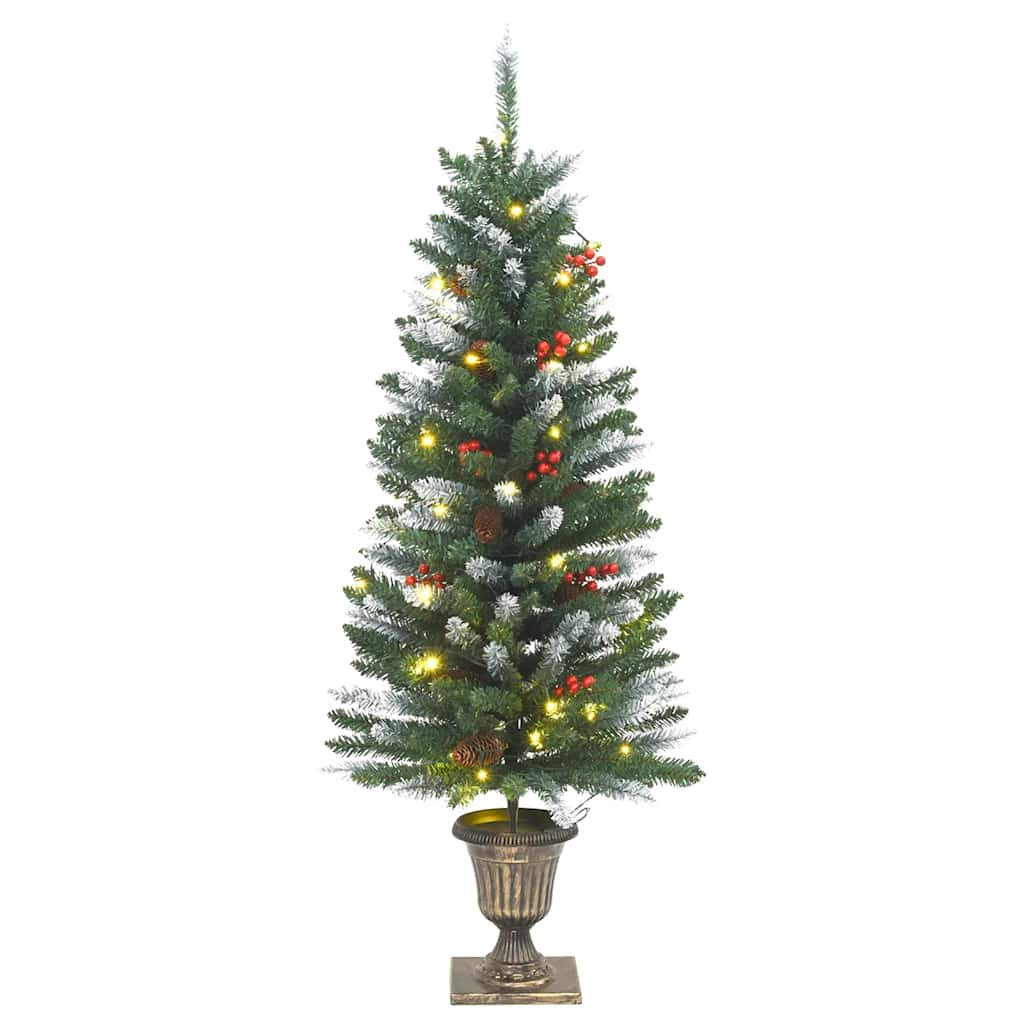 vidaXL 4-tlg. Türschmuck-Set für Weihnachten PVC