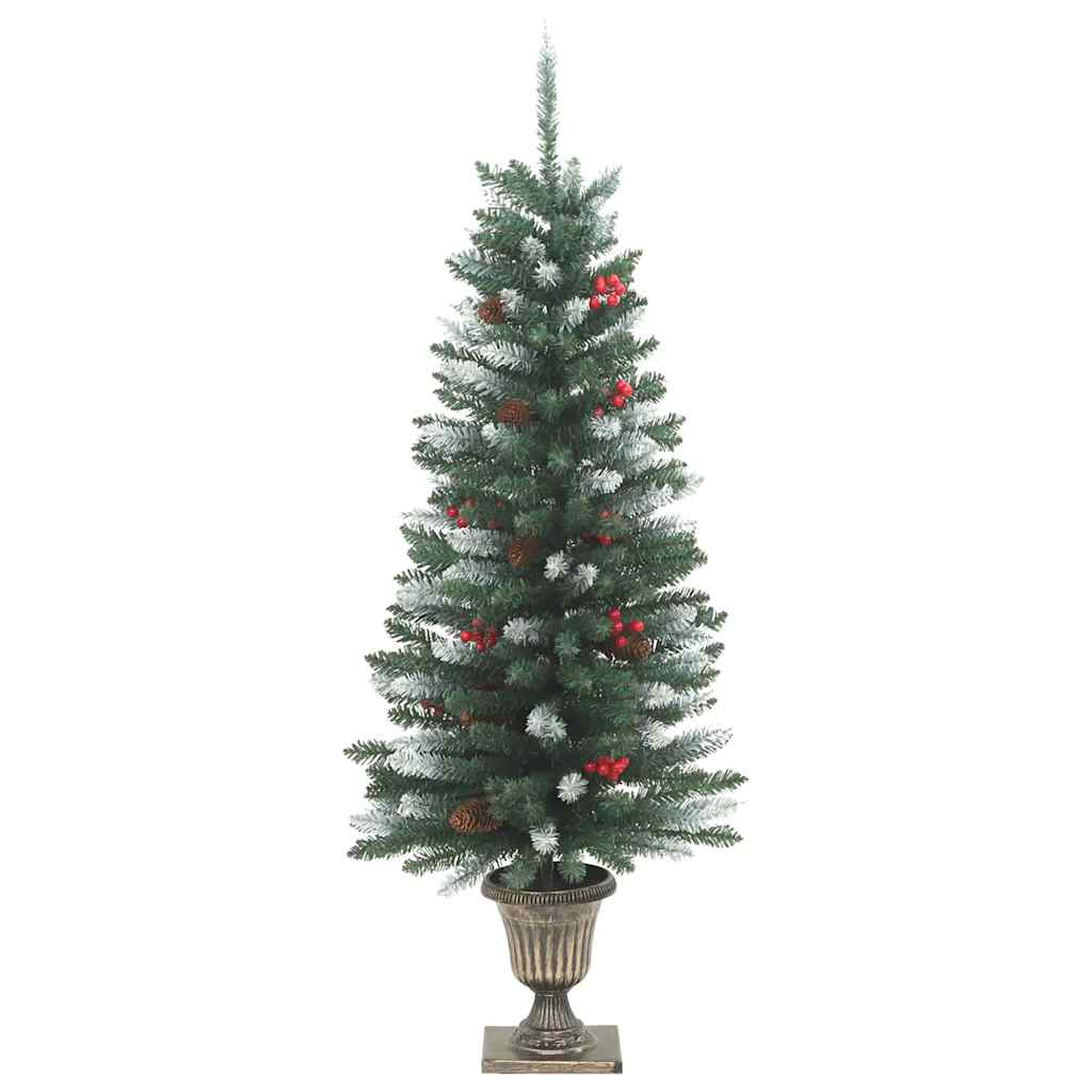 vidaXL 4-tlg. Türschmuck-Set für Weihnachten PVC