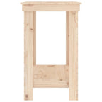 vidaXL Werkbank 80x50x80 cm Massivholz Kiefer