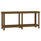 vidaXL Werkbank Honigbraun 180x50x80 cm Massivholz Kiefer