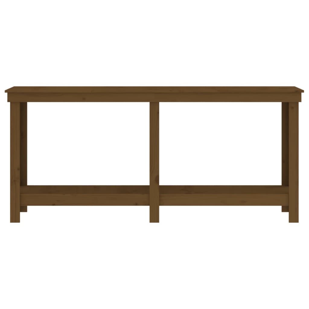 vidaXL Werkbank Honigbraun 180x50x80 cm Massivholz Kiefer