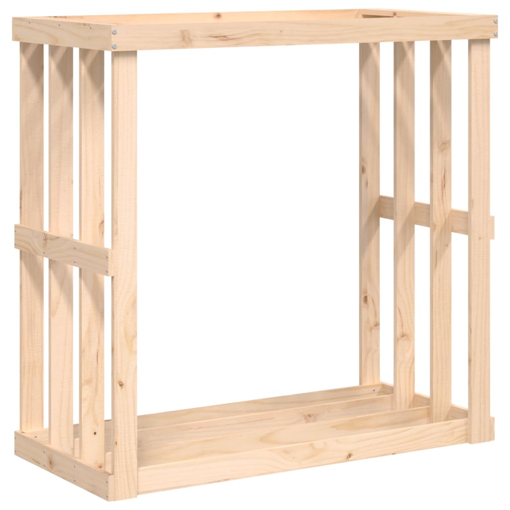 vidaXL Outdoor-Kaminholzregal 108x52x106 cm Massivholz Kiefer