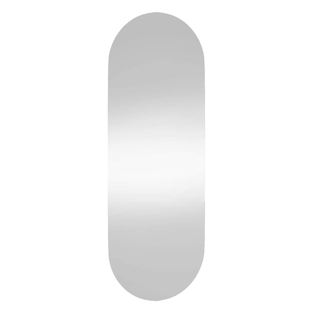 vidaXL Wandspiegel 15x40 cm Glas Oval