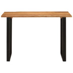 vidaXL Esstisch 110x50x76 cm Massivholz Akazie