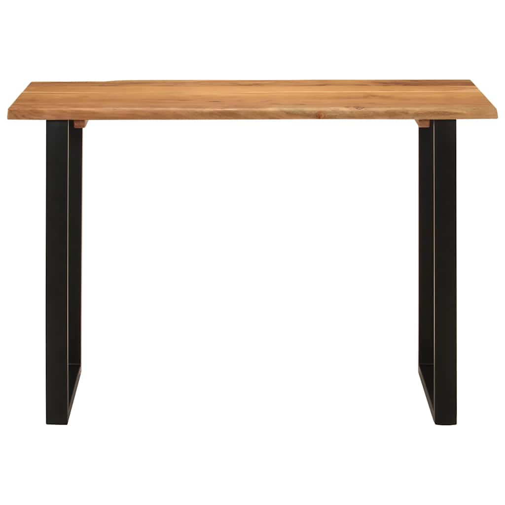 vidaXL Esstisch 110x50x76 cm Massivholz Akazie