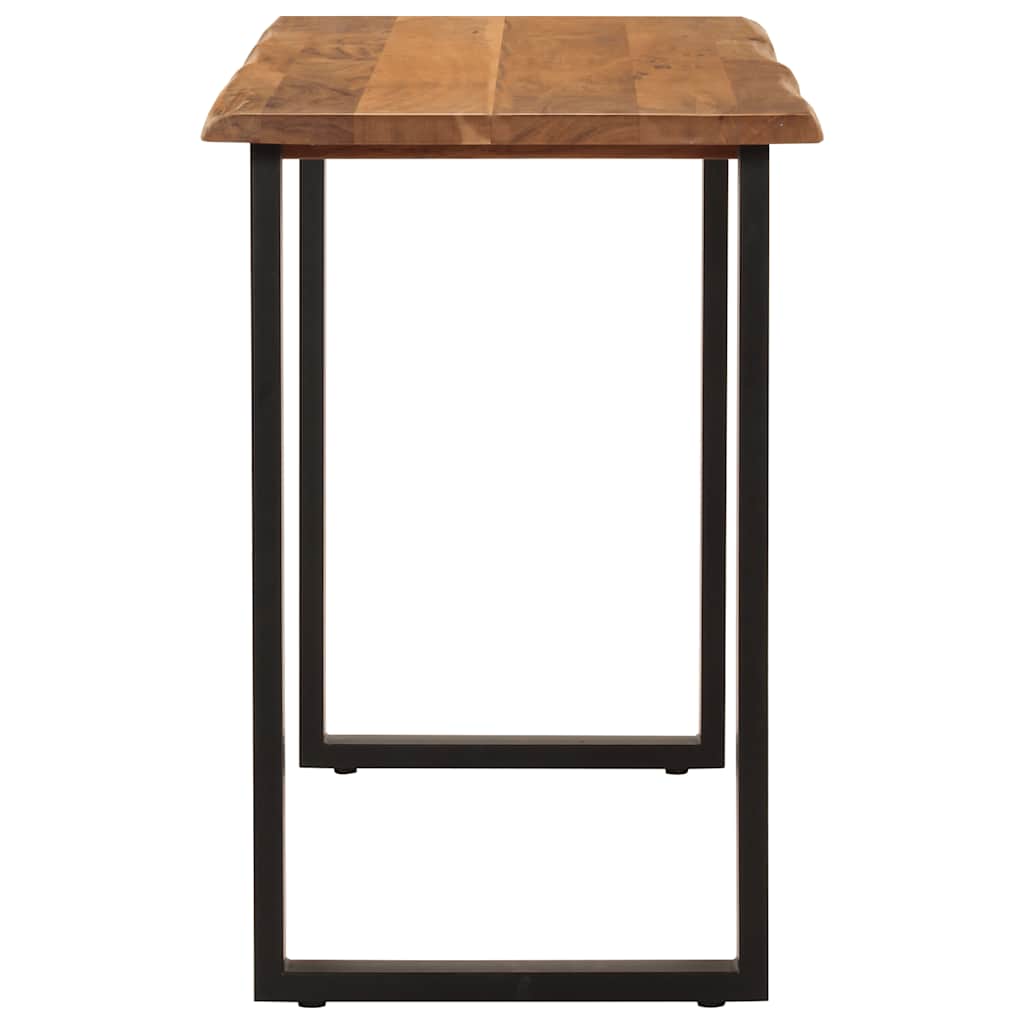 vidaXL Esstisch 110x50x76 cm Massivholz Akazie