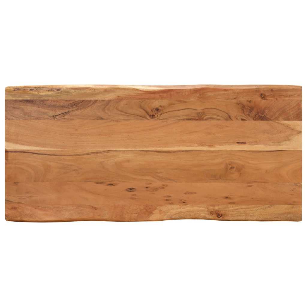 vidaXL Esstisch 110x50x76 cm Massivholz Akazie