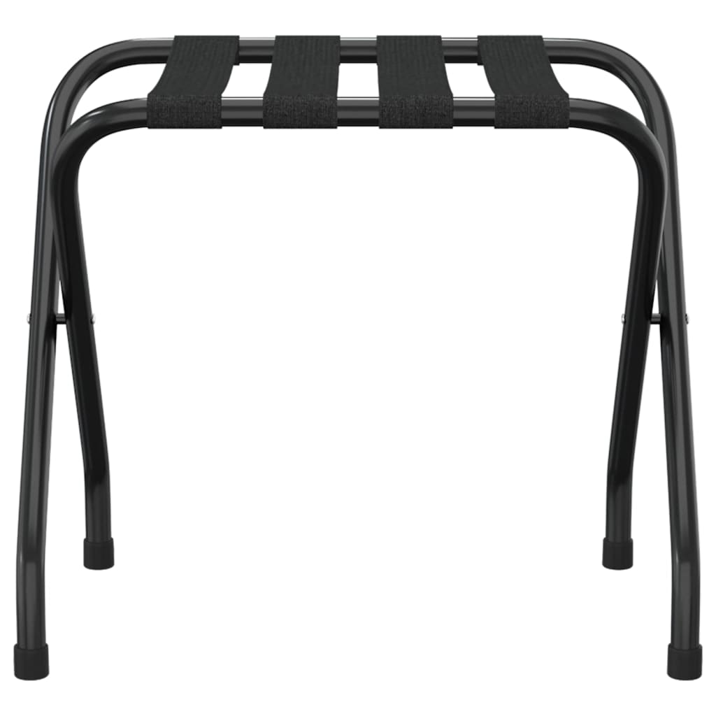 vidaXL Gepäckablage Schwarz 56x40x49 cm
