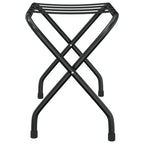 vidaXL Gepäckablage Schwarz 56x40x49 cm