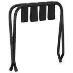 vidaXL Gepäckablage Schwarz 56x40x49 cm