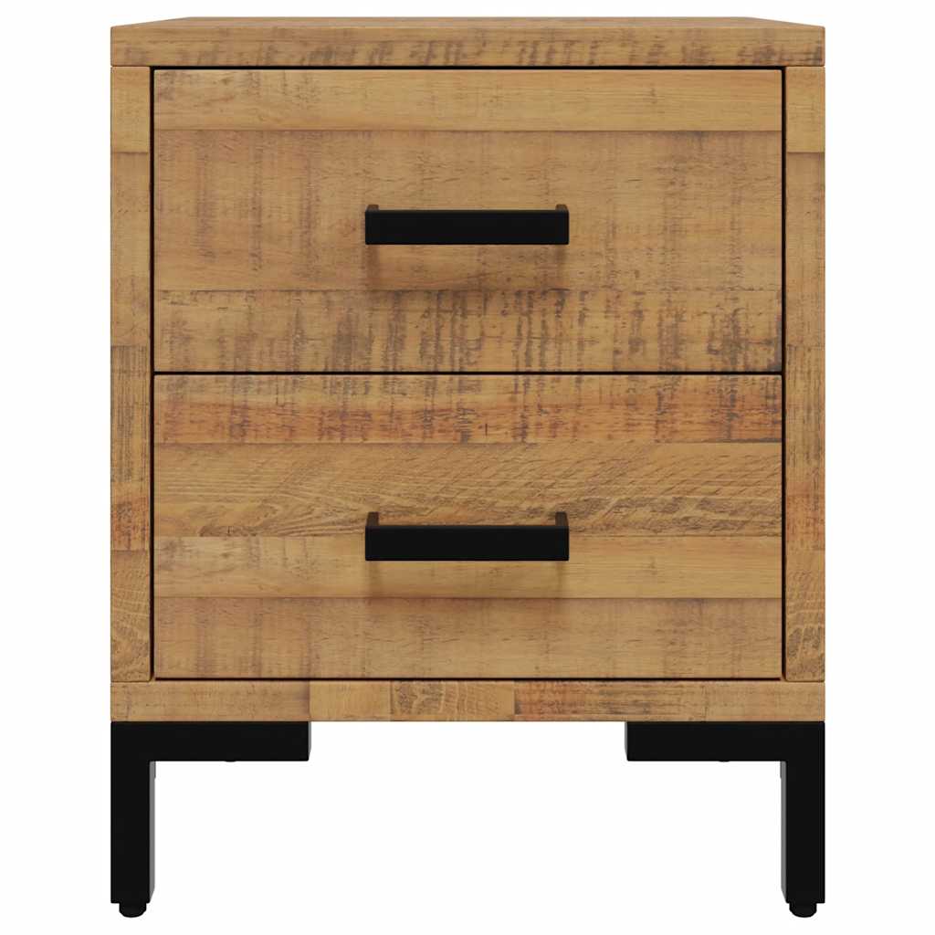 vidaXL Nachttische 2 Stk. 36x30x45 cm Massivholz Kiefer